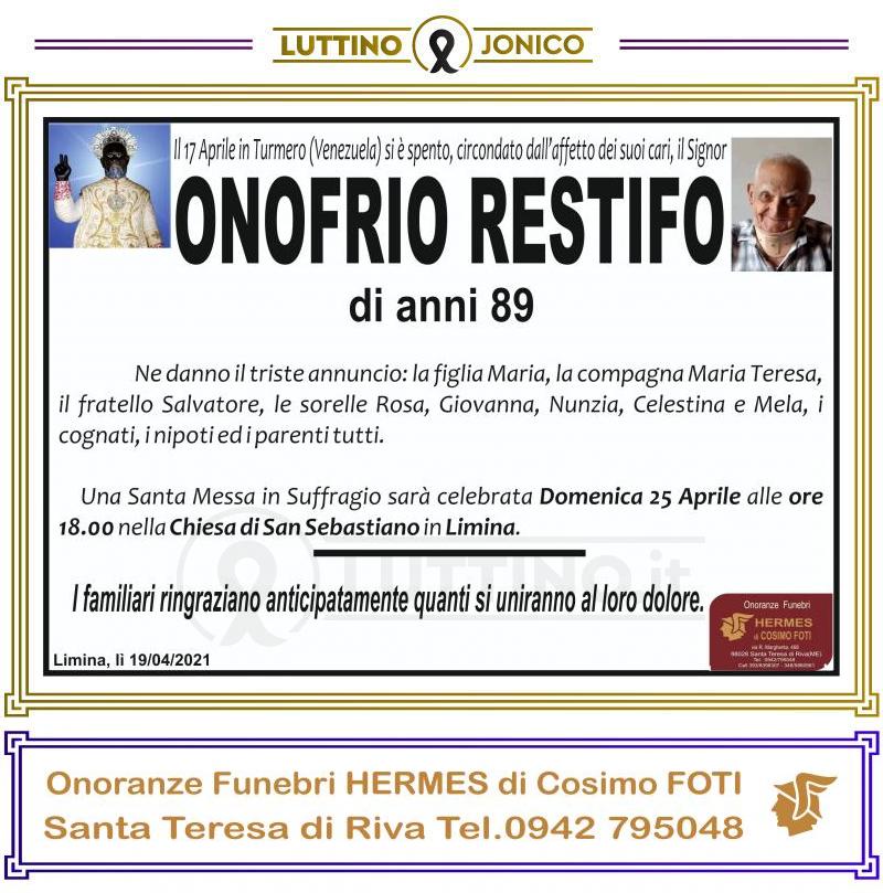 Onofrio  Restifo 